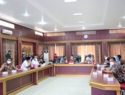Kapolres Majalengka Hadiri Rapat Koordinasi Evaluasi Penanganan Covid 19 dan Level 3 di Majalengka
