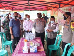 Cegah Omicron, Kapolres Majalengka Cek Posko PPKM Skala Mikro