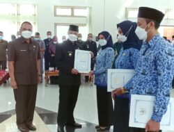SK Pengangkatan P3K  Diserahkan Oleh Bupati