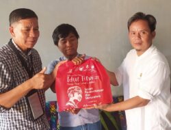 Ketua Umum Taruna Merah Putih Maruarar Sirait Kembali Bagikan Ribuan Bingkisan Lebaran Untuk Warga Majalengka