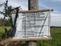 Proyek Irigasi Dikerjakan Oleh CV Nusantara Bintang Abadi Diduga Asal Jadi