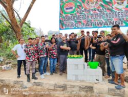 Kantor MAC Ormas LMPI kecamatan Jatiwangi Mulai dibangun