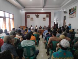 Ratusan Warga Dorong  Sekdes Suparman Untuk Menjadi Kades Pada Pergantian Antar Waktu