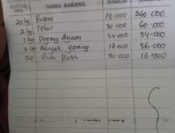 KPM Penerima Bantuan BPNT Desa Muktisari Diduga Digiring Kesalah satu Penyedia Sembako,  Ada Apa Dengan Pemdes