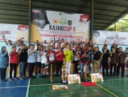 Kegiatan Hari Adilhyaksa ke 63 Di Isi Dengan Turnamen Bola Voli 