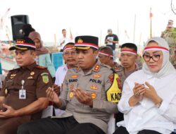 Secara  Serentak Polres Kota Cirebon Lakukan Penanaman Pohon