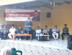 Anggota DPR-RI Komisi XI Fraksi Gerindra, H.Jefry Romdonny Reses Sosialisasikan UU Perbankan Syariah Di Dapil 2 Majalengka