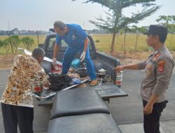 Saat Akan Nyalip Sepeda Motor Jadi Karbon Tabrak Lari Alami luka berat