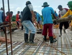 Dana CSR PT Indocement Dan PT ANN Bantu Pembangunan Masjid Di Desa Walahar