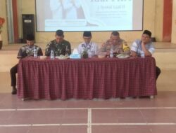 Di kecamatan Sindang Momentum Halal Bihalal Dijadikan Ajang Sinergitas Antar Streakholder 