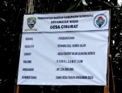 Pekerjaan Jalan Di Blok Gunung Kerud Desa Cisurat Diduga Kurangi Ketebalan